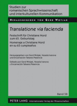 Kniha Translatione via facienda Gerd Wotjak
