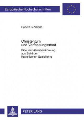 Buch Christentum Und Verfassungsstaat Hubertus Zilkens