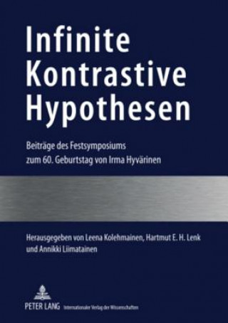 Книга Infinite Kontrastive Hypothesen Leena Kolehmainen