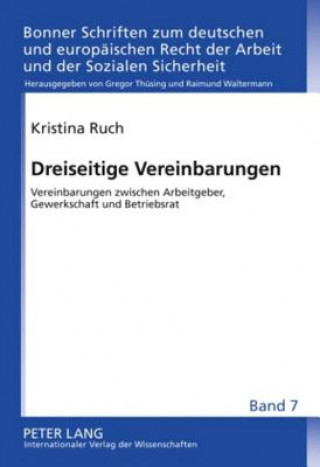 Książka Dreiseitige Vereinbarungen Kristina Ruch