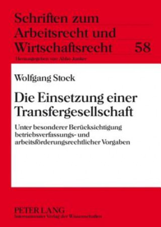 Carte Einsetzung Einer Transfergesellschaft Wolfgang Stock