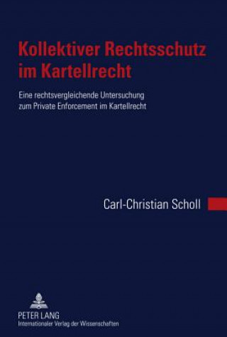 Könyv Kollektiver Rechtsschutz Im Kartellrecht Carl-Christian Scholl