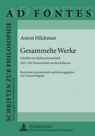 Carte Gesammelte Werke Anton Hilckman