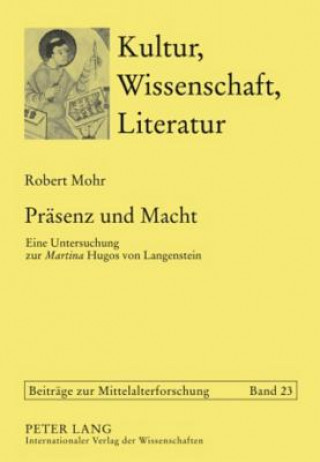 Kniha Praesenz Und Macht Robert Mohr