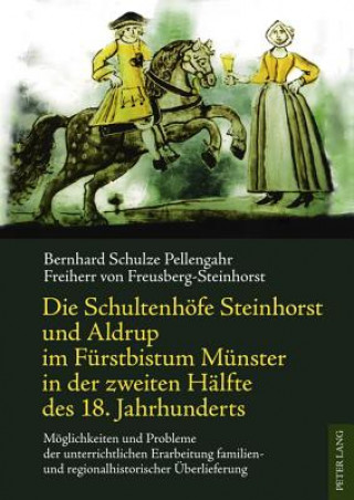 Kniha Schultenhoefe Steinhorst Und Aldrup Im Fuerstbistum Muenster in Der Zweiten Haelfte Des 18. Jahrhunderts Bernhard Schulze Pellengahr Freiherr von Freusberg-Steinhor