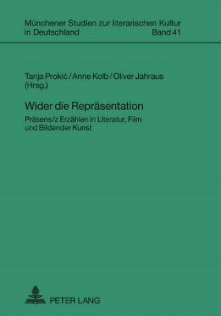 Kniha Wider Die Repraesentation Tanja Prokic