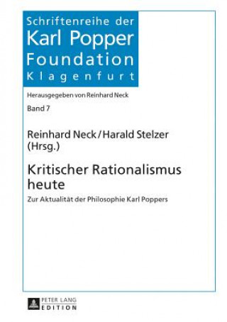 Книга Kritischer Rationalismus Heute Reinhard Neck