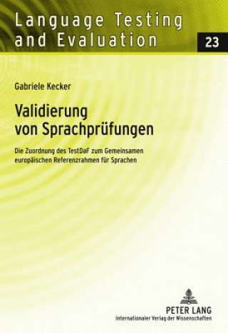 Kniha Validierung Von Sprachpreufungen Gabriele Kecker