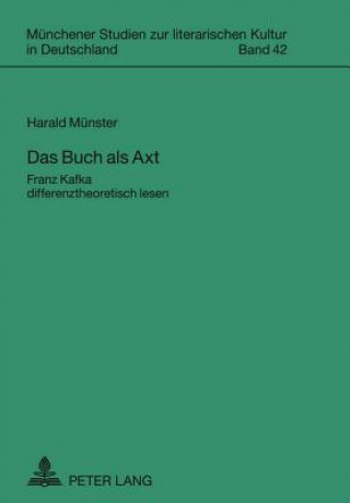 Livre Das Buch ALS Axt Harald Münster