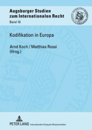 Carte Kodifikation in Europa Arnd Koch
