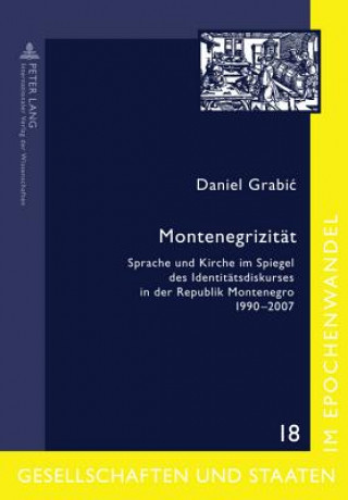 Książka Montenegrizitat Daniel Grabic