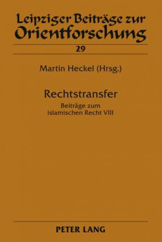 Kniha Rechtstransfer Martin Heckel