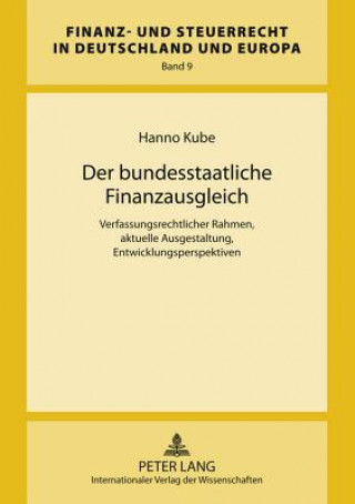 Knjiga Bundesstaatliche Finanzausgleich Hanno Kube