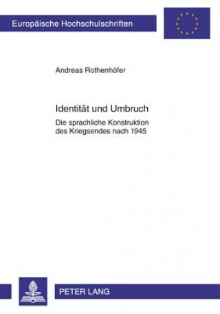 Libro Identitaet Und Umbruch Andreas Rothenhöfer