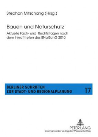 Book Bauen Und Naturschutz Stephan Mitschang