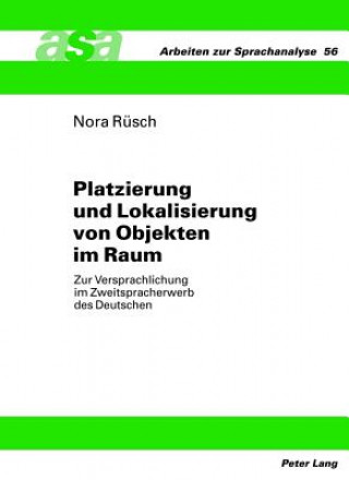 Knjiga Platzierung Und Lokalisierung Von Objekten Im Raum Nora Rüsch