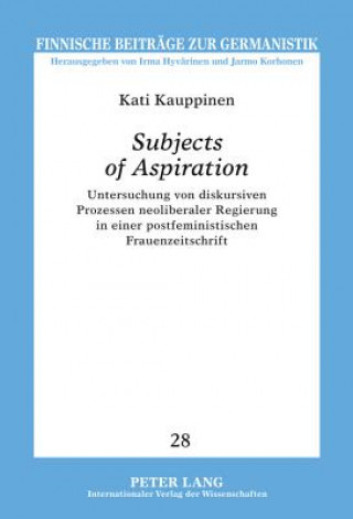 Kniha Subjects of Aspiration Kati Kauppinen