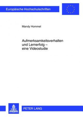 Könyv Aufmerksamkeitsverhalten Und Lernerfolg - Eine Videostudie Mandy Hommel