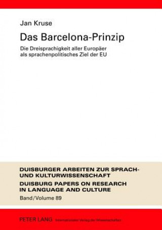 Könyv Barcelona-Prinzip Jan Kruse