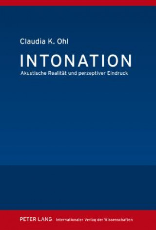 Könyv Intonation Claudia Katharina Ohl