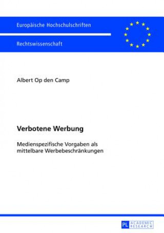 Könyv Verbotene Werbung Albert Op den Camp