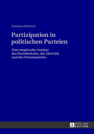 Book Partizipation in Politischen Parteien Katharina Rohrbach