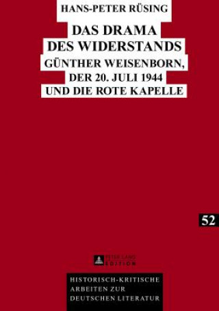 Kniha Das Drama Des Widerstands Hans-Peter Rüsing