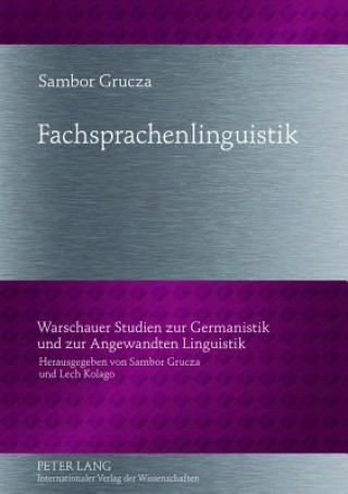 Kniha Fachsprachenlinguistik Sambor Grucza