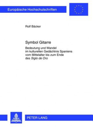 Knjiga Symbol Gitarre Rolf Bäcker