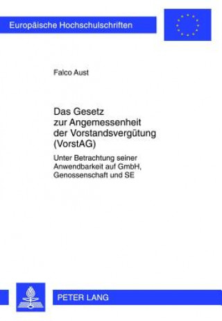 Carte Gesetz Zur Angemessenheit Der Vorstandsverguetung (Vorstag) Falco Aust