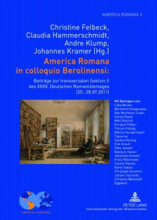 Kniha America Romana in Colloquio Berolinensi: Christine Felbeck