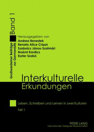 Livre Interkulturelle Erkundungen Andrea Benedek