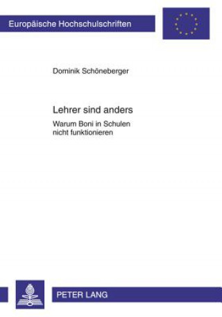 Knjiga Lehrer Sind Anders Dominik Schöneberger