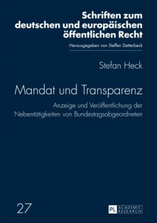 Könyv Mandat Und Transparenz Stefan Heck