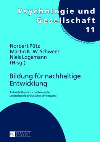 Książka Bildung fuer nachhaltige Entwicklung Norbert Pütz