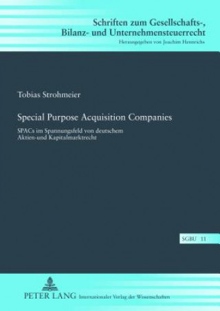 Book Special Purpose Acquisition Companies Tobias Strohmeier