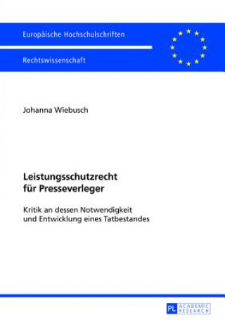 Carte Leistungsschutzrecht fuer Presseverleger Johanna Wiebusch