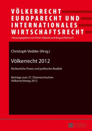 Buch Voelkerrecht 2012 Christoph Vedder