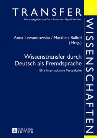 Carte Wissenstransfer durch Deutsch als Fremdsprache Anna Lewandowska