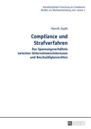 Kniha Compliance Und Strafverfahren Henrik Zapfe