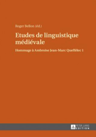 Книга Etudes de Linguistique Medievale Roger Bellon