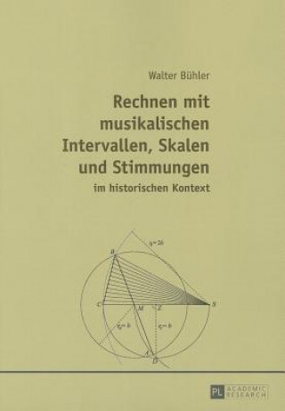 Книга Rechnen Mit Musikalischen Intervallen, Skalen Und Stimmungen Im Historischen Kontext Walter Bühler