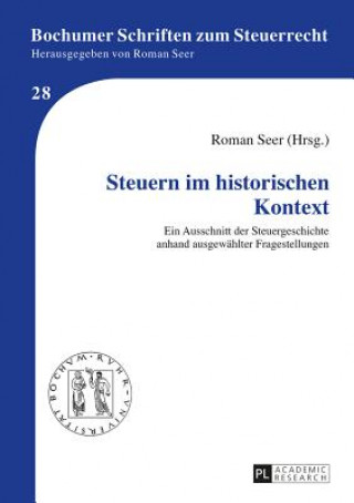 Książka Steuern Im Historischen Kontext Roman Seer