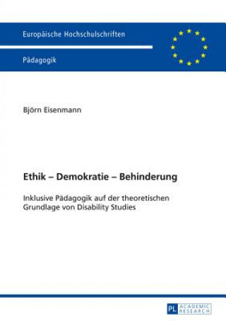 Książka Ethik - Demokratie - Behinderung Björn Eisenmann