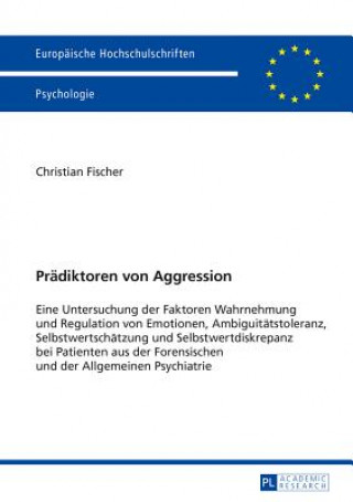 Kniha Pradiktoren Von Aggression Christian Fischer