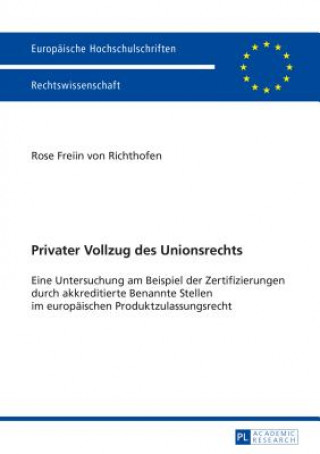 Carte Privater Vollzug Des Unionsrechts Rose Freiin von Richthofen