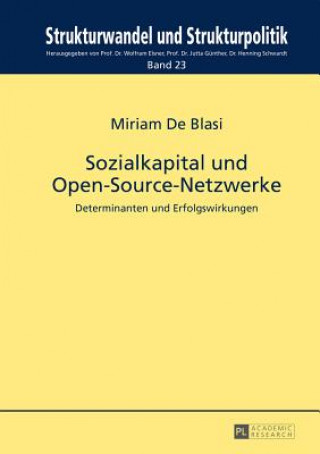 Kniha Sozialkapital Und Open-Source-Netzwerke Miriam De Blasi