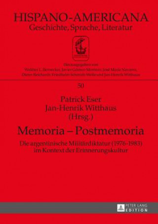 Книга Memoria - Postmemoria Patrick Eser