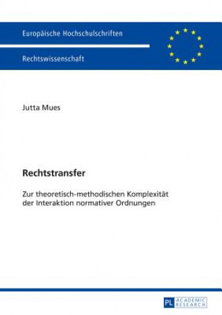 Knjiga Rechtstransfer Jutta Mues