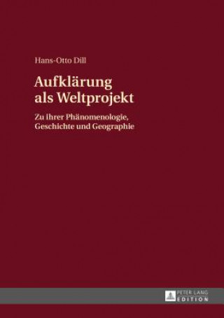 Książka Aufklaerung ALS Weltprojekt Hans-Otto Dill